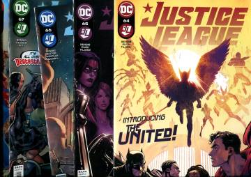 Justice League #64-68: United Order #1-5 Sep-Nov 21 (Whole miniserie)