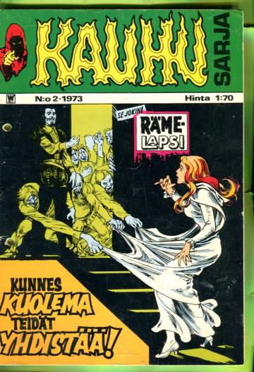 Kauhu-sarja 2/73 (KUNTO!)