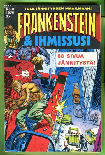 Frankenstein & Ihmissusi 8/75