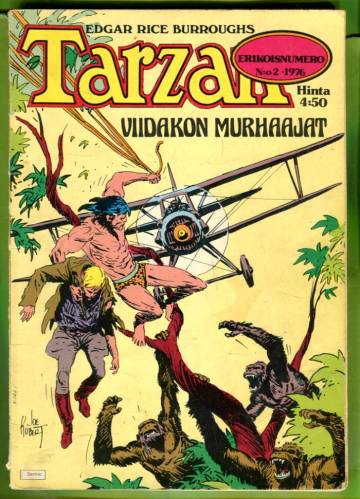 Tarzan Erikoisnumero 2/76 - Viidakon murhaajat