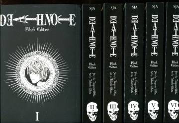 Death Note Black Edition #1-6 (koko sarja)