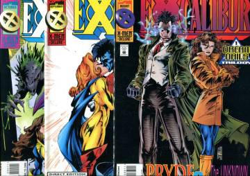 Excalibur Vol 1 #88-90: Dream Nails #1-3 Aug- Oct 95 (Whole miniserie)