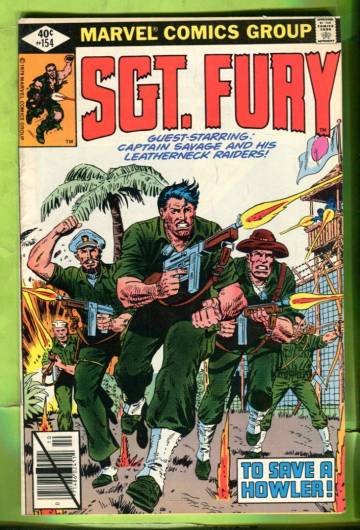 Sgt. Fury and His Howling Commandos Vol. 1 #154 Oct 79
