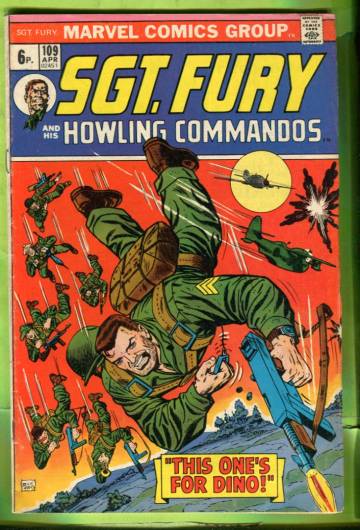 Sgt. Fury and His Howling Commandos Vol. 1 #109 Apr 73