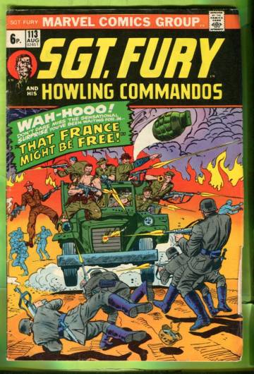 Sgt. Fury and His Howling Commandos Vol. 1 #113 Aug 73