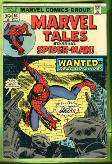 Marvel Tales Starring Spider-Man Vol. 1 #53 Sep 74
