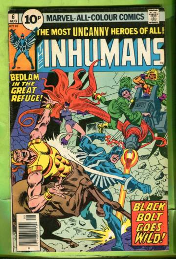 The Inhumans Vol. 1 #6 Aug 76