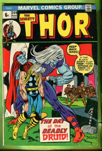 Thor Vol. 1 #209 Mar 73