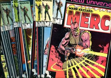 Mark Hazzard: Merc Vol.1 #1-12 Nov 86 - Oct 87 + Annual #1 87 (Whole miniseries)