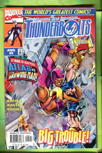 Thunderbolts Vol. 1 #5 Aug 97