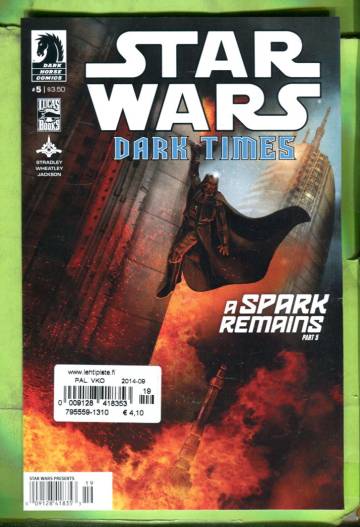 Star Wars: Dark Times - A Spark Remains #5 (Star Wars: Republic #115) Dec 13