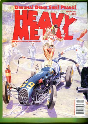 Heavy Metal Vol. XVIII #5 Jan 93