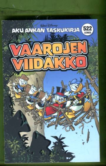 Aku Ankan taskukirja 522 - Vaarojen viidakko