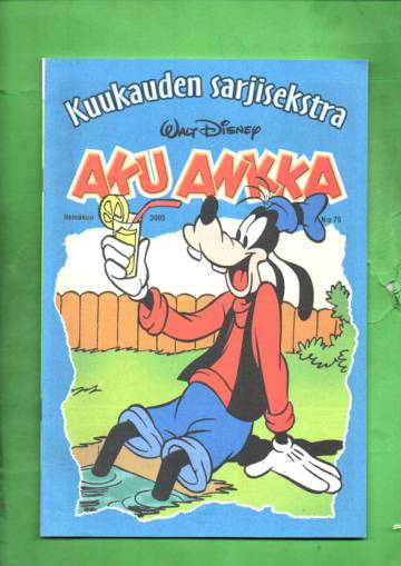 Aku Ankka - Kuukauden sarjisekstra 75 (Heinäkuu 05)