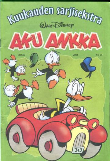 Aku Ankka - Kuukauden sarjisekstra 64: Elokuu 2004