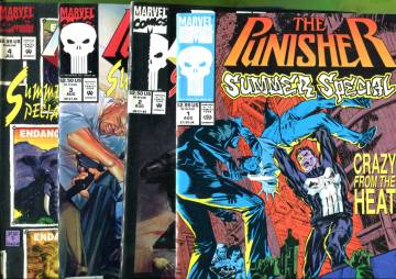 Punisher Summer Special Vol. 1 #1-4 Aug 91 - Jul 94 (whole series)