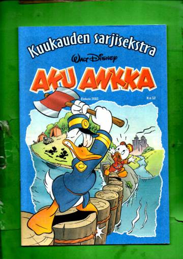 Aku Ankka - Kuukauden sarjisekstra 52: Elokuu 2003