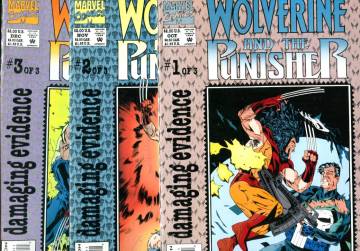 Wolverine and the Punisher: Damaging Evidence #1-3 Oct-Dec 93 (whole miniseries)