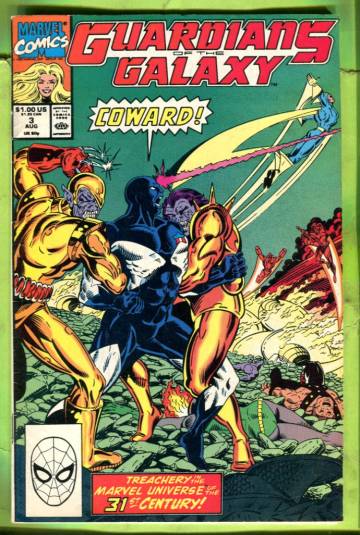 Guardians of the Galaxy Vol 1 #3 Aug 90