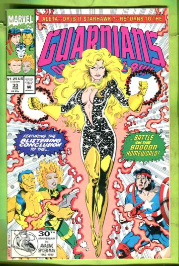Guardians of the Galaxy Vol 1 #33 Feb 93