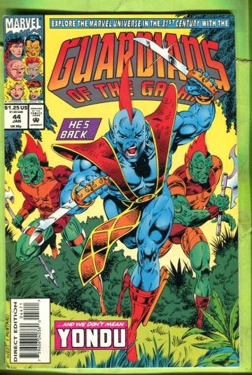 Guardians of the Galaxy Vol 1 #44 Jan 94