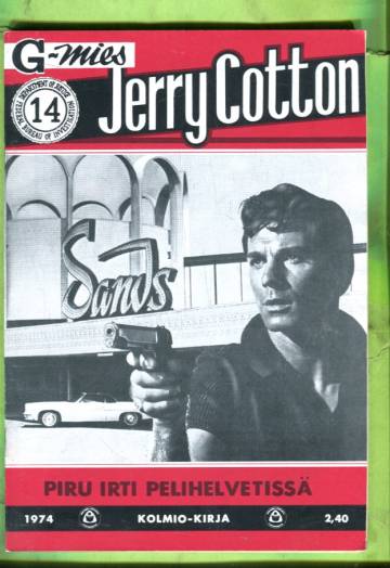 Jerry Cotton 14/74 - Piru irti pelihelvetissä