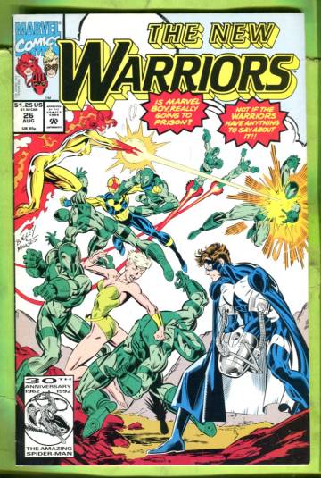 The New Warriors Vol 1 #26 Aug 92