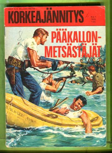 Korkeajännitys 1/70 - Pääkallonmetsästäjät