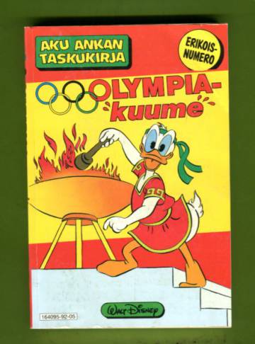 Aku Ankan taskukirja Erikoisnumero 6 - Olympiakuume