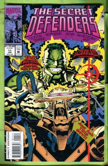 Secret Defenders Vol. 1 #11 Jan 94