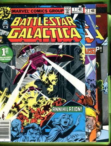 Battlestar Galactica Vol 1 #1-23 Mar 79 - Jan 81 ( Whole series)