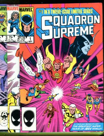 Squadron Supreme Vol. 1 #1-12 Sep 85 - Aug 86 (whole miniseries)