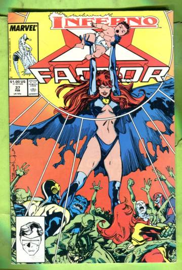 X-Factor Vol 1 #37 Feb 89