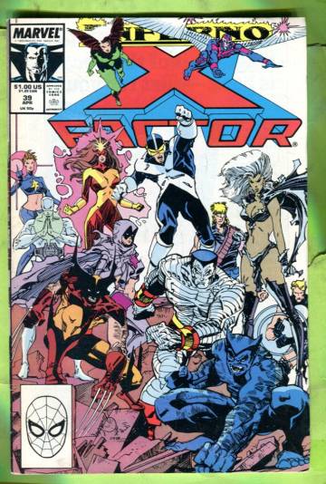 X-Factor Vol 1 #39 Apr 89