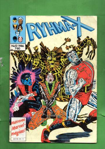 Ryhmä-X 12/86 (X-men)