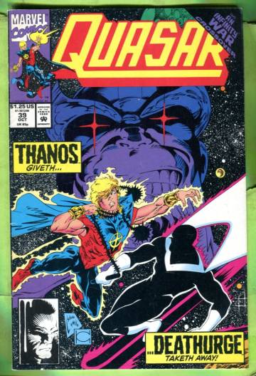 Quasar Vol. 1 #39 Oct 92