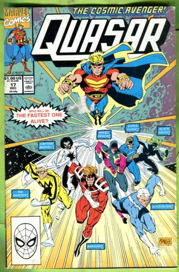Quasar Vol. 1 #17 Dec 90