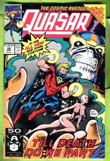 Quasar Vol. 1 #26 Sep 91