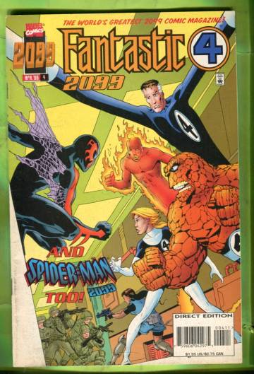 Fantastic Four 2099 Vol. 1 #4 Apr 96