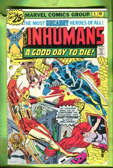 Inhumans Vol. 1 #4 Apr 76