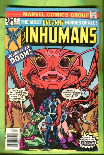 Inhumans Vol. 1 #7 Oct 76