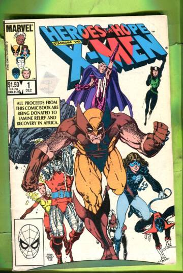 Heroes for Hope Starring the X-Men Vol. 1 #1 Dec 85