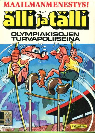Älli ja Tälli 1 - Olympiakisojen turvapoliiseina