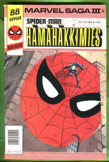 Hämähäkkimies 7/89 + Marvel Saga 3 (Spider-Man)