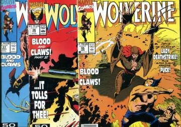 Wolverine #35-37 Jan 91 - Mar 91: Blood, Sand and Claws #1-3