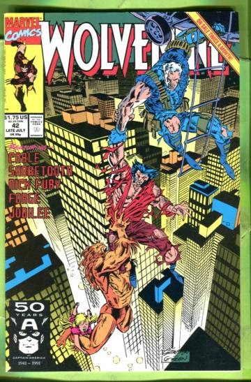 Wolverine #42 Late Jul 91