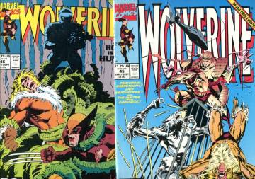 Wolverine #45-46 Early Sep -Late Sep 91: Claws Over Times Square 1-2