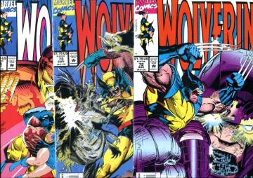 Wolverine #72-74: Sleeping Giant! #1-3 Aug-Oct 93