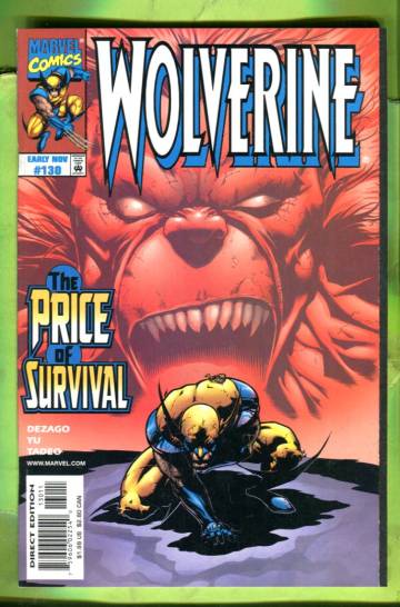 Wolverine #130 Early Nov 98