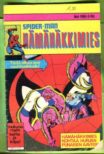 Hämähäkkimies 1/83 (Spider-Man)